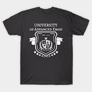 University of Advanced Emoji T-Shirt